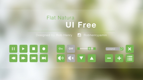 平面自然UI设计原文件