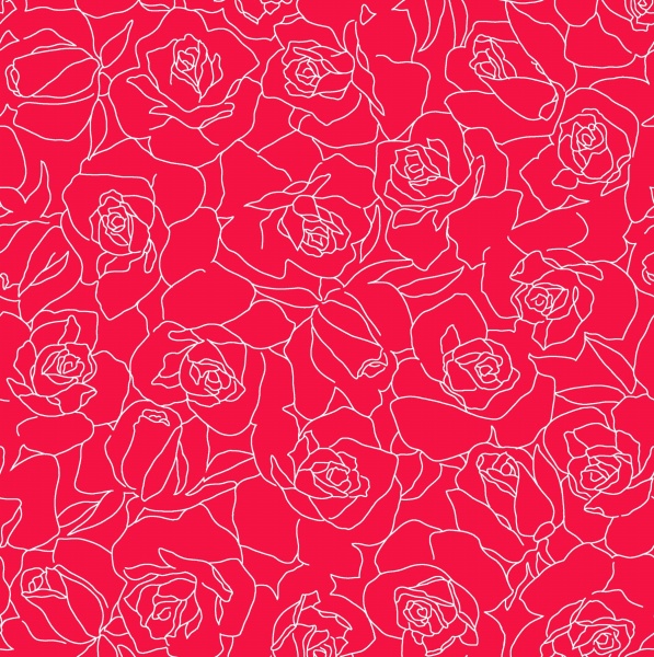 抽象玫瑰花源文件背景图