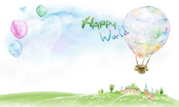 童趣卡通气球源文件