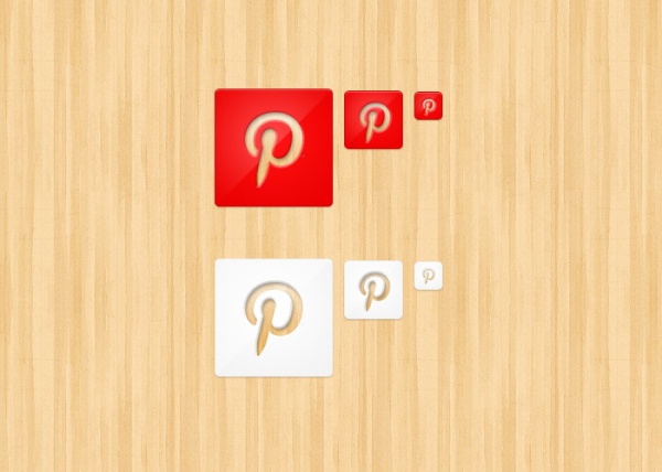 Pinterest的图标源文件
